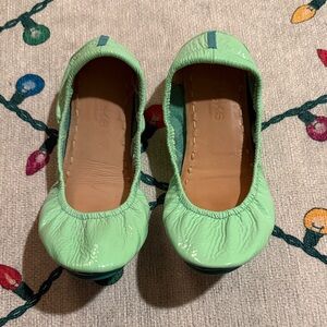 Tieks Mint Green Flats